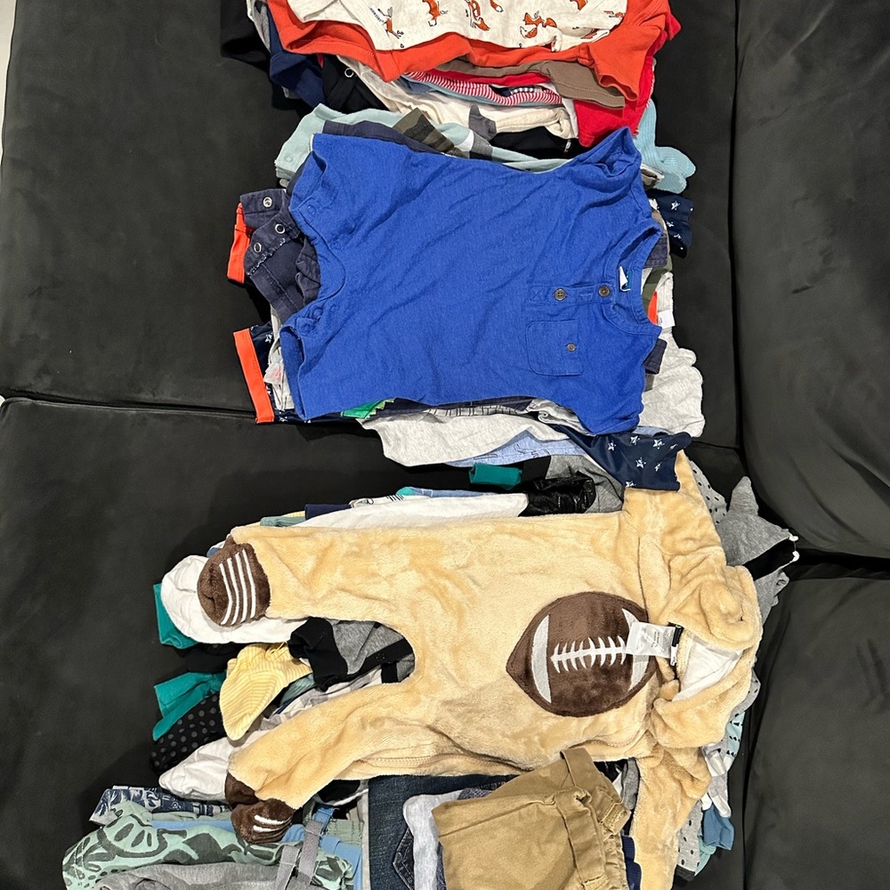 Baby boy clothes bundle size 0-12 months